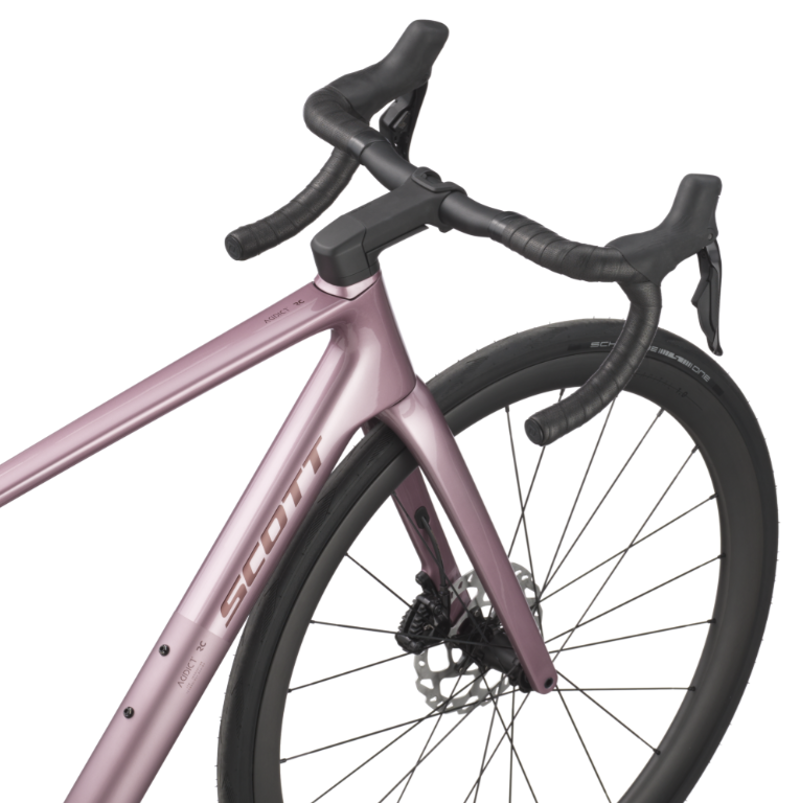 2025 Scott Addict RC 30 Road Bike in Ash Pink-2