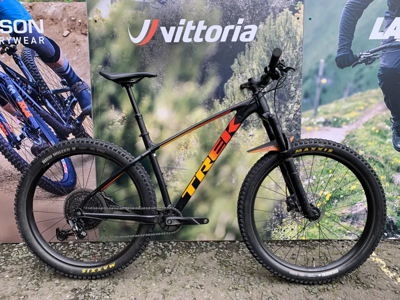 New-To-You Trek Roscoe 8 Mountain Bike Black/Orange in ML