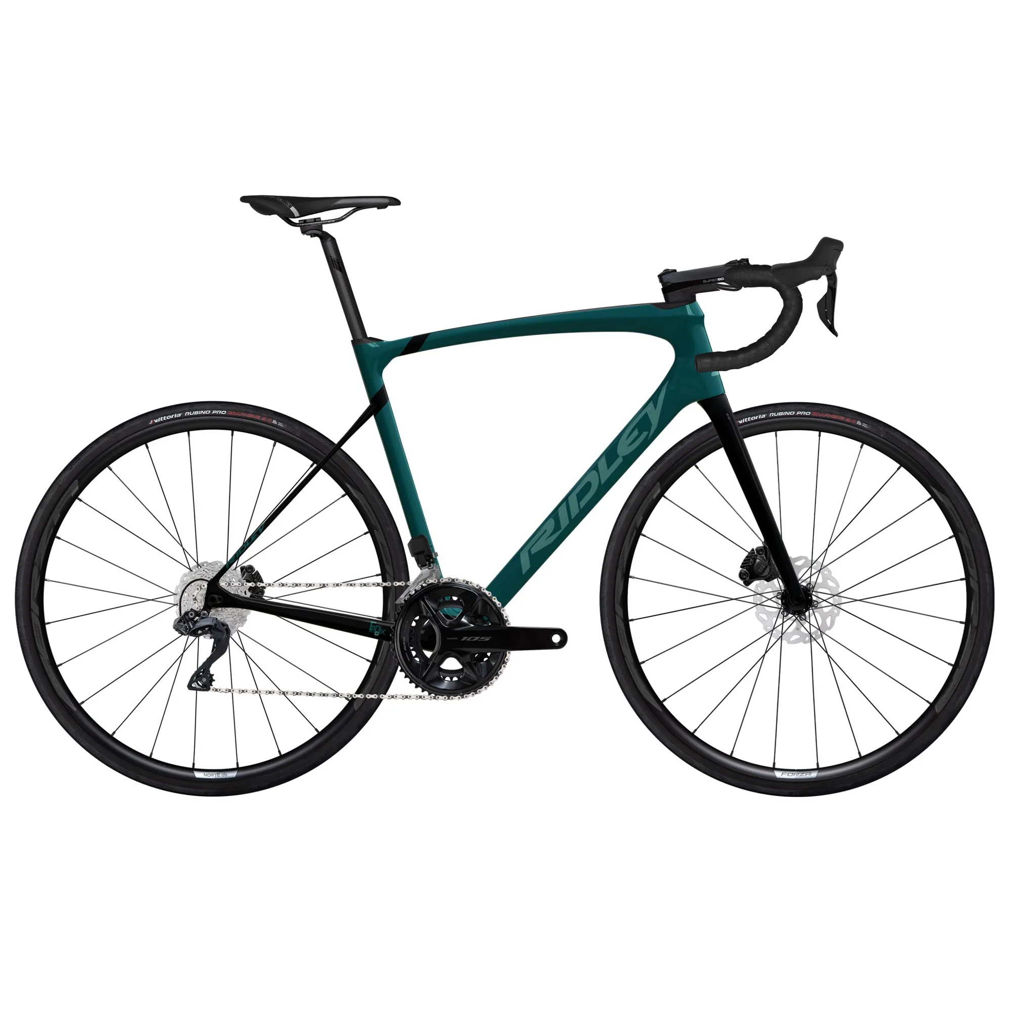 Ridley Fenix SLiC 105 Di2 FSD30Es Road Bike in Dark Teal
