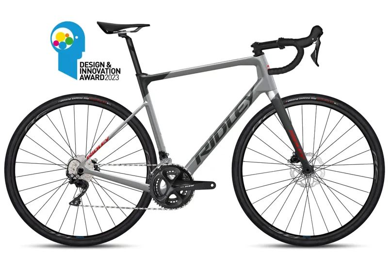Ridley Grifn 105 GRC01As Grey Red Road/Gravel Bike