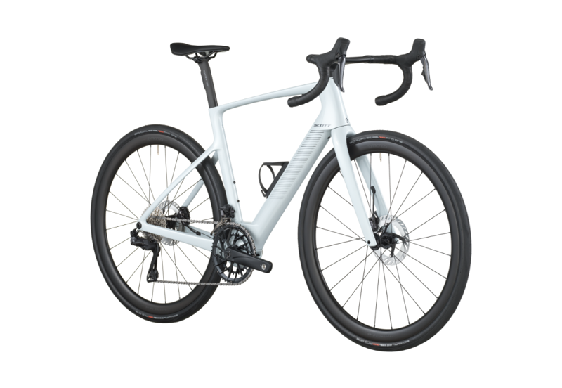 Scott Fastlane 10 Electric Road Bike in Cumulus White