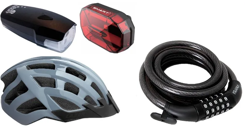 Scott Sub Cross 50 Womens Student Bike and Budget Bundle - Lights/Lock/Helmet-1