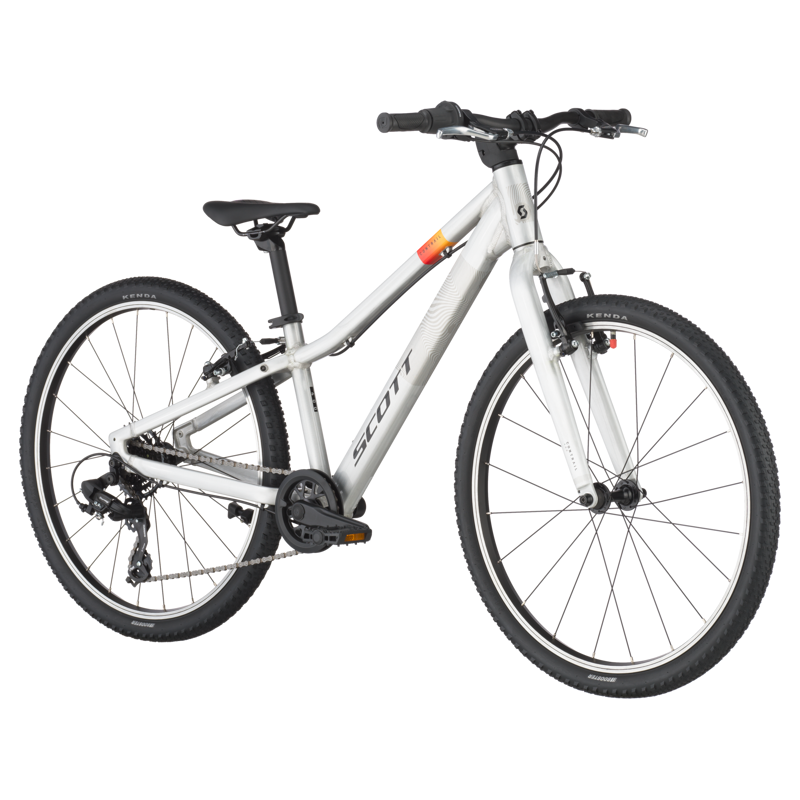 Scott Contrail 400 Kids Bike in Alloy Silver-1