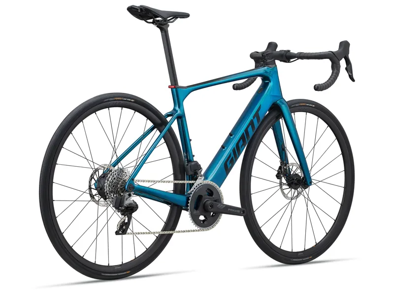 Giant Defy Advanced E+ Elite 2 Electric Road Bike In Gloss Sea Sparkle-1