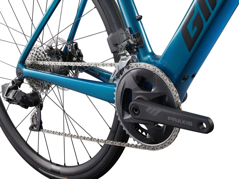 Giant Defy Advanced E+ Elite 2 Electric Road Bike In Gloss Sea Sparkle-4