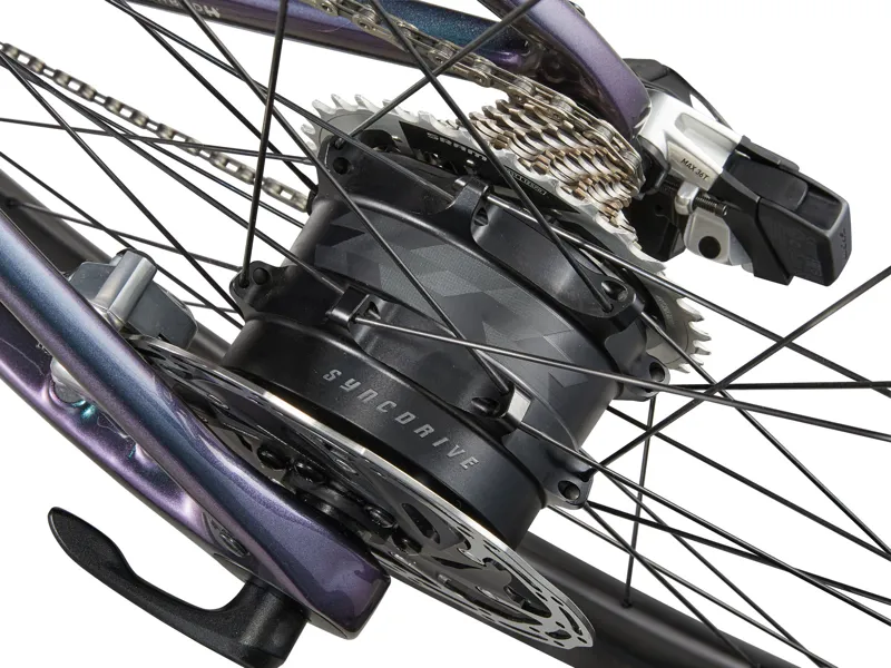 Giant Defy Advanced E+ Elite 0 Electric Road Bike In Blue Dragonfly-8