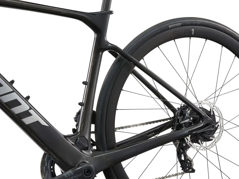 Giant Defy Advanced E+ Elite 1 Electric Road Bike In Raw Carbon-10