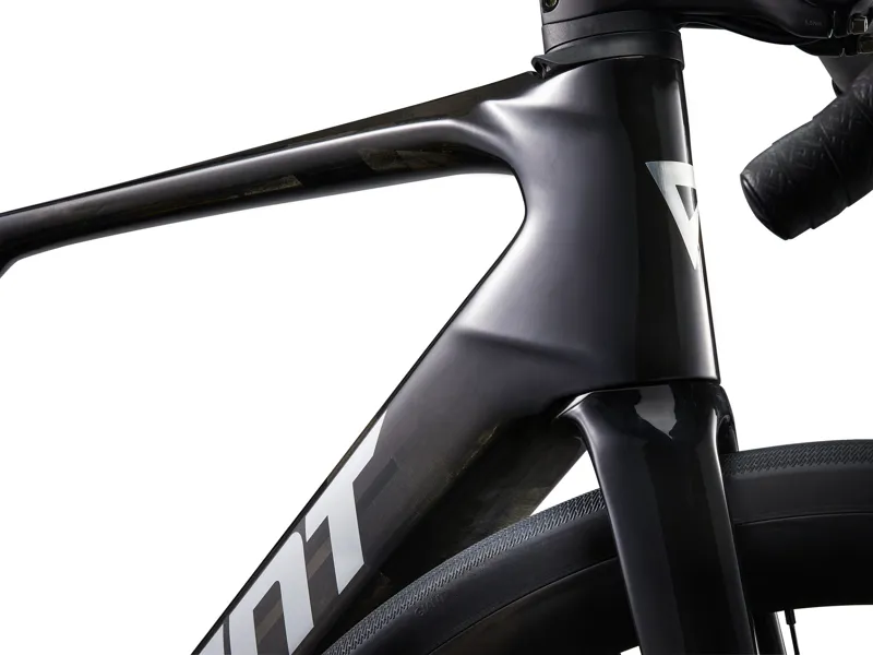 Giant Defy Advanced E+ Elite 1 Electric Road Bike In Raw Carbon-2