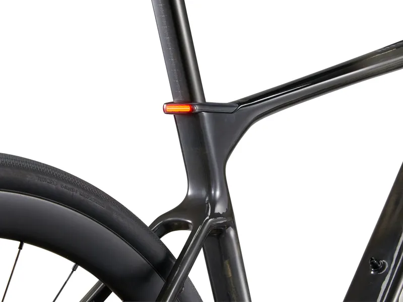 Giant Defy Advanced E+ Elite 1 Electric Road Bike In Raw Carbon-9