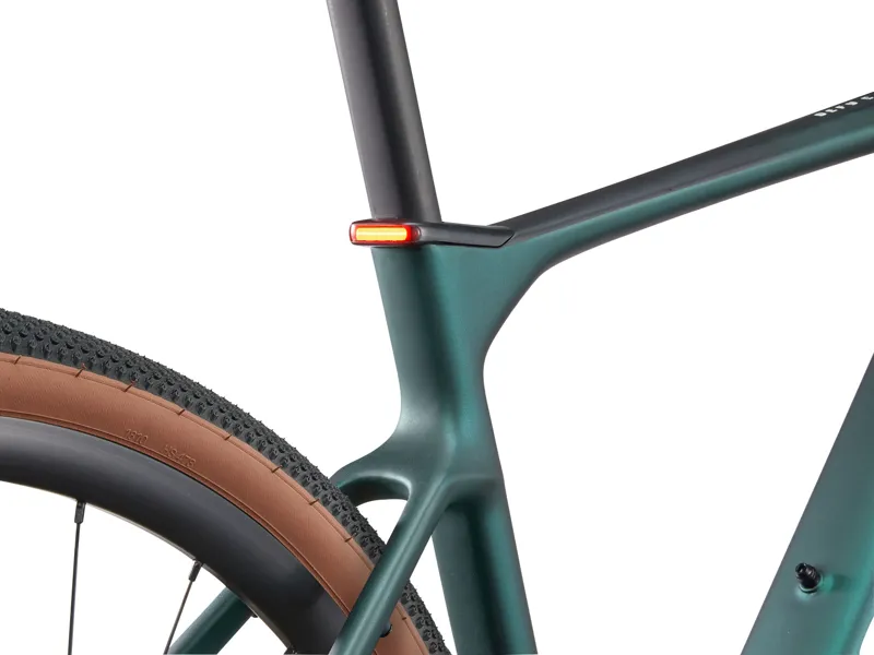 Giant Defy Advanced E+ Elite AR Electric Road Bike In Matte Kelp Forest-10