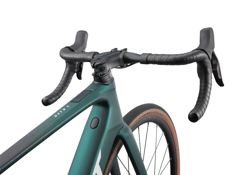 Giant Defy Advanced E+ Elite AR Electric Road Bike In Matte Kelp Forest-5