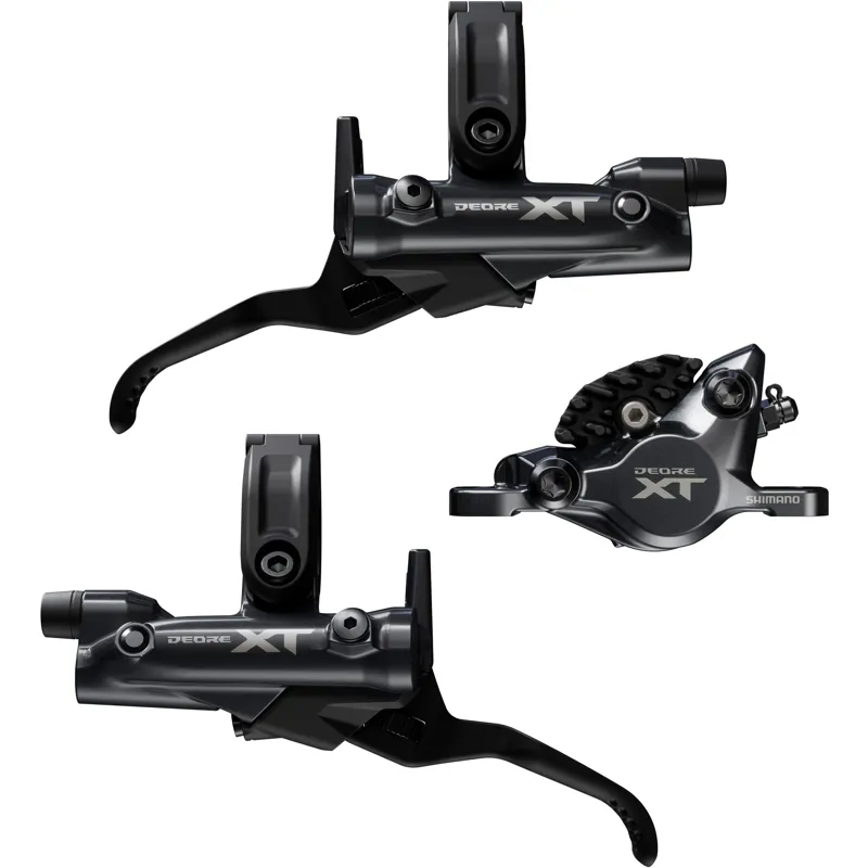 Shimano Deore XT BR-M8200/BL-M8200 2 pot Front and Rear Brake Upgrade Kit