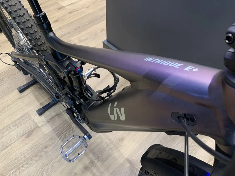 Liv Intrigue X E+ 2 Pro 2 Electric Mountain Bike in Dark Iridescent-1