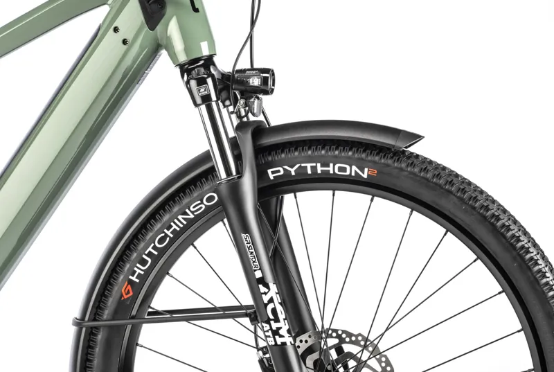 Moustache Xroad 1 Open 500Wh Electric Hybrid Bike in Pastel Green-4