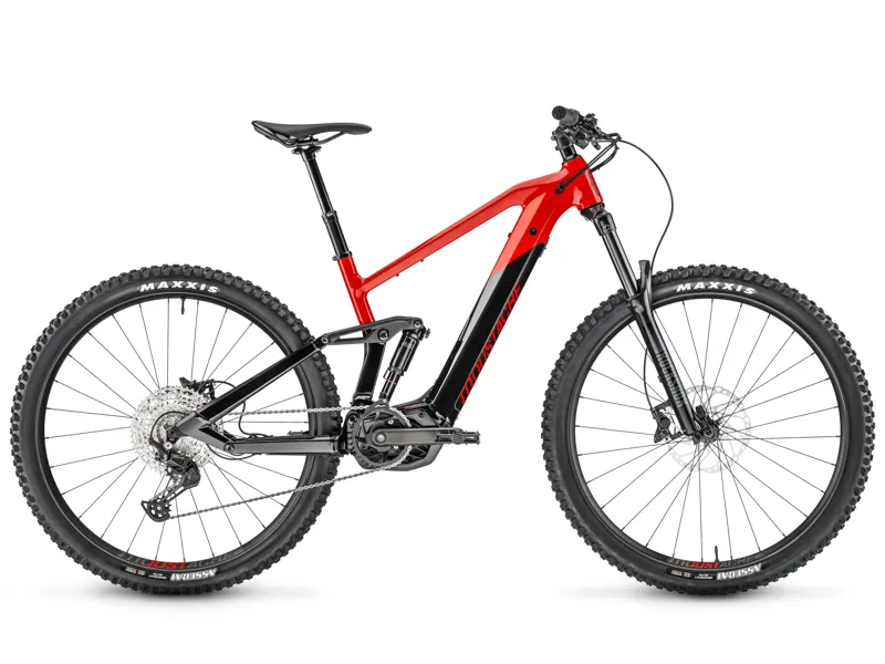 Moustache Samedi 29 Trail 2 625Wh Electric Mountain Bike in Black/Metallic Red