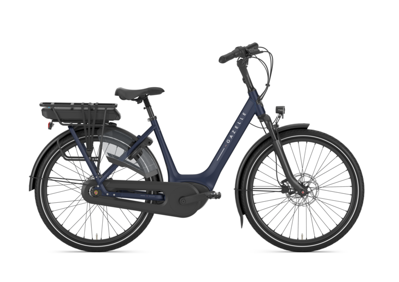 Gazelle Orange 26C8 Disc 400Wh Blue