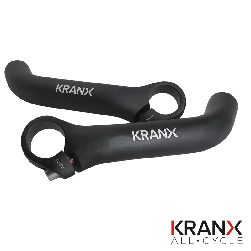 KranX Alloy Ski Bar Ends In Black