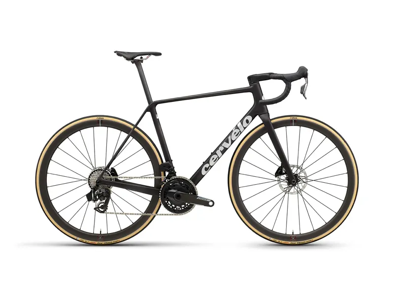 2026 Cervelo R5 Force AXS Road Bike in Five Black/Silver