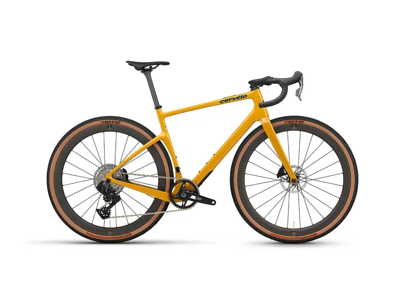 Cervelo Aspero Rival XPLR AXS 1x Gravel Bike in Marigold