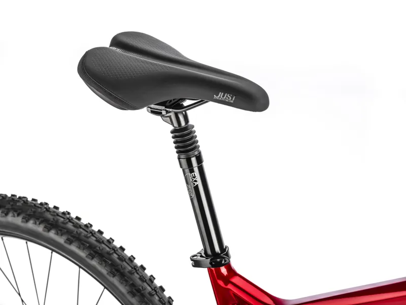 Moustache Off 2 Open Electric Mountain Bike in Metallic Red-6