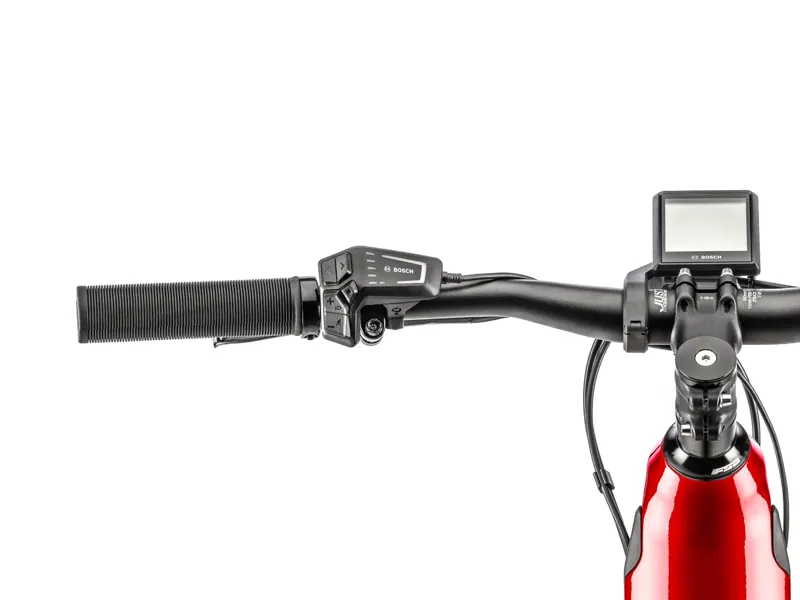 Moustache Off 2 Open Electric Mountain Bike in Metallic Red-4