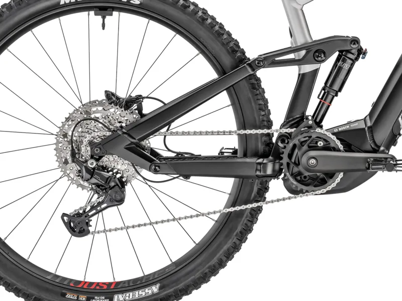 Moustache Samedi 29 Trail 2 625Wh Electric Mountain Bike in Black/Metallic Red-4