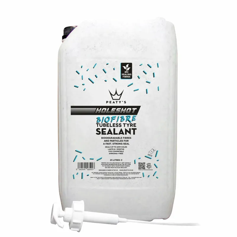 Peaty's Holeshot BioFibre Tubeless Tyre Sealant-4