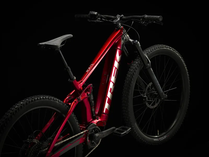 Trek Rail 5 Gen 3 Deore 625w Electric Mountain Bike in Rage Red-2