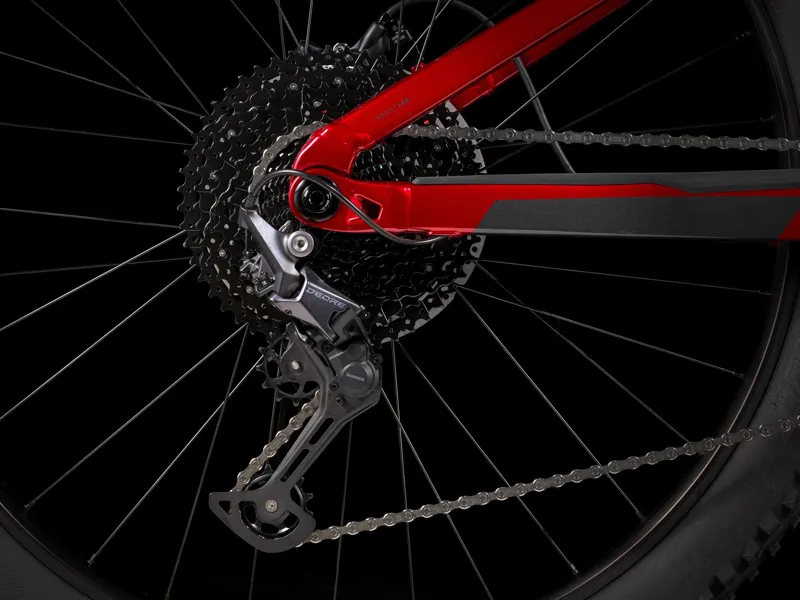 Trek Rail 5 Gen 3 Deore 625w Electric Mountain Bike in Rage Red-10