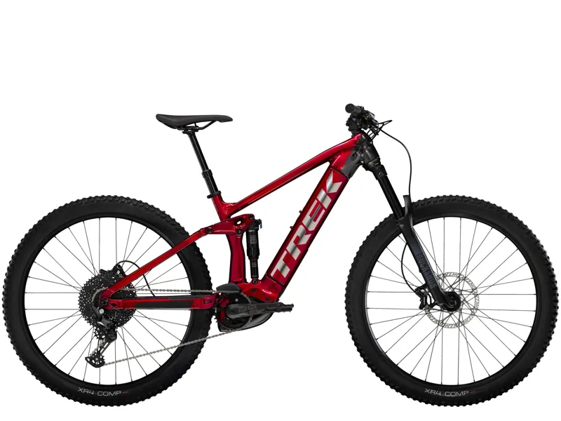 Trek Rail 5 Gen 3 Deore 625w Electric Mountain Bike in Rage Red
