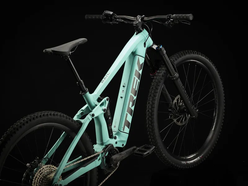 Trek Rail 7 Deore/Xt Electric Mountain Bike in Blue Sage-2