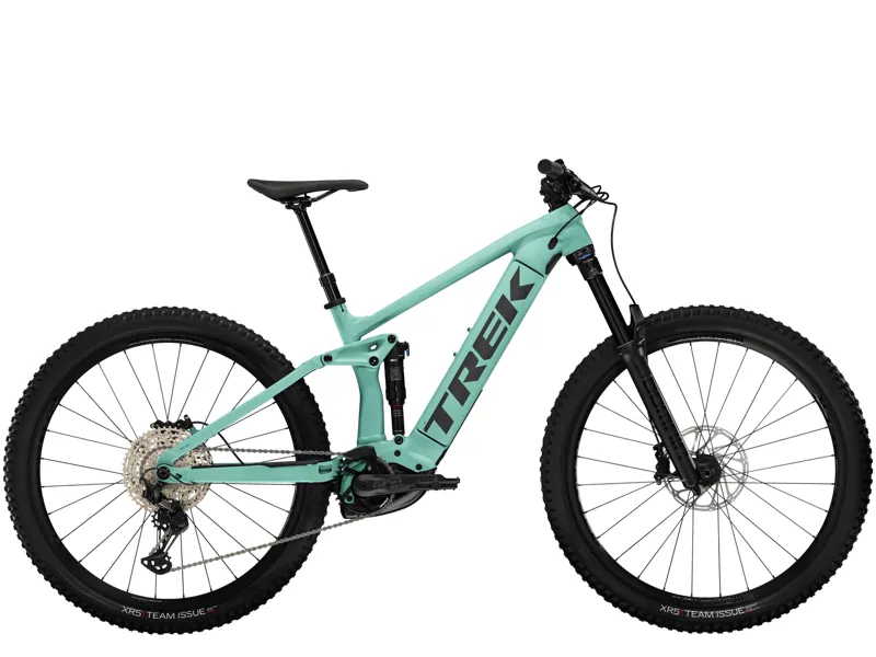 Trek Rail 7 Deore/Xt Electric Mountain Bike in Blue Sage