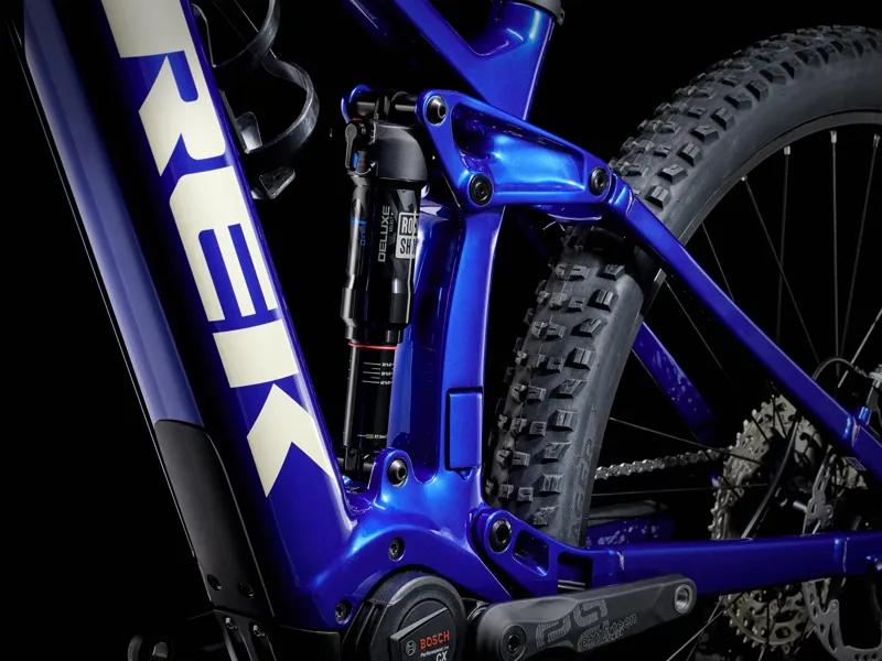 Trek Rail 9.5 Gen 4 E-Mountain Bike in Hex Blue-8