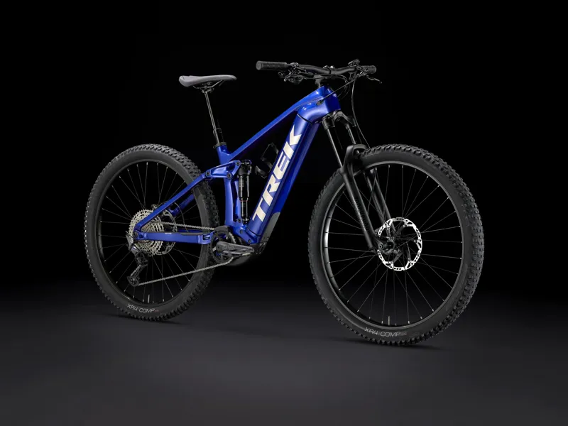 Trek Rail 9.5 Gen 4 E-Mountain Bike in Hex Blue-1