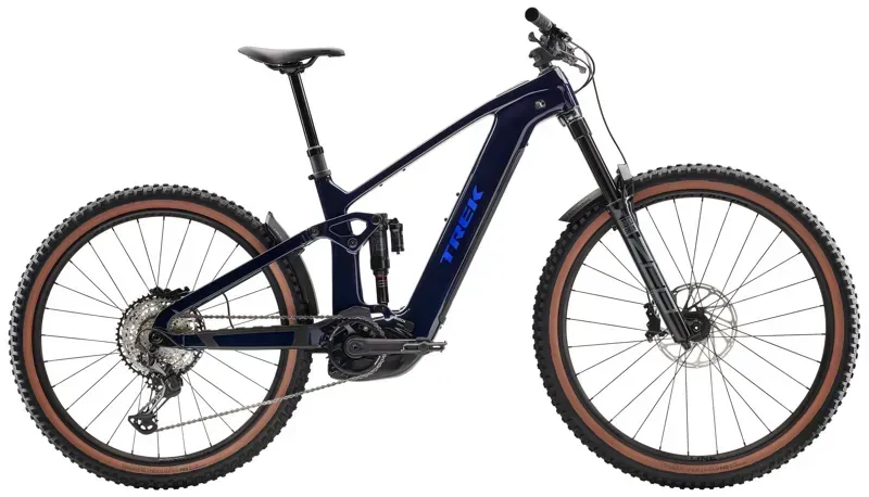 Trek Rail+ 9.7 Gen 5 Electric MTB In Navy Smoke