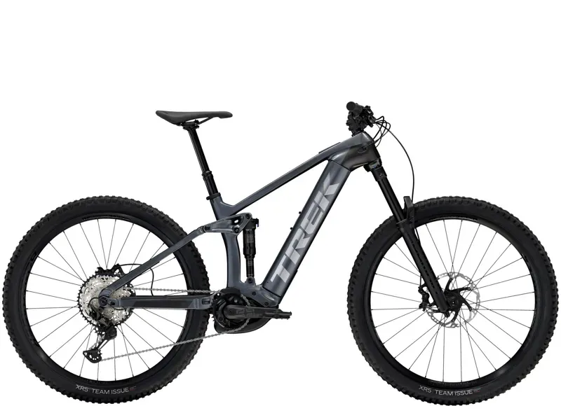 Trek Rail 9.7 Gen 4 625Wh E-Mountain Bike in Galactic Grey