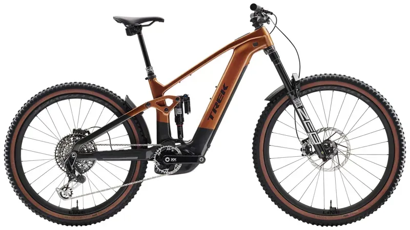 Trek Rail+ 9.9 XX AXS T-Type Gen 5 Electric MTB In Pennyflake