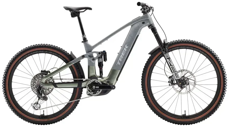 Trek Rail+ 9.9 XX AXS T-Type Gen 5 Electric MTB In Slate Grey