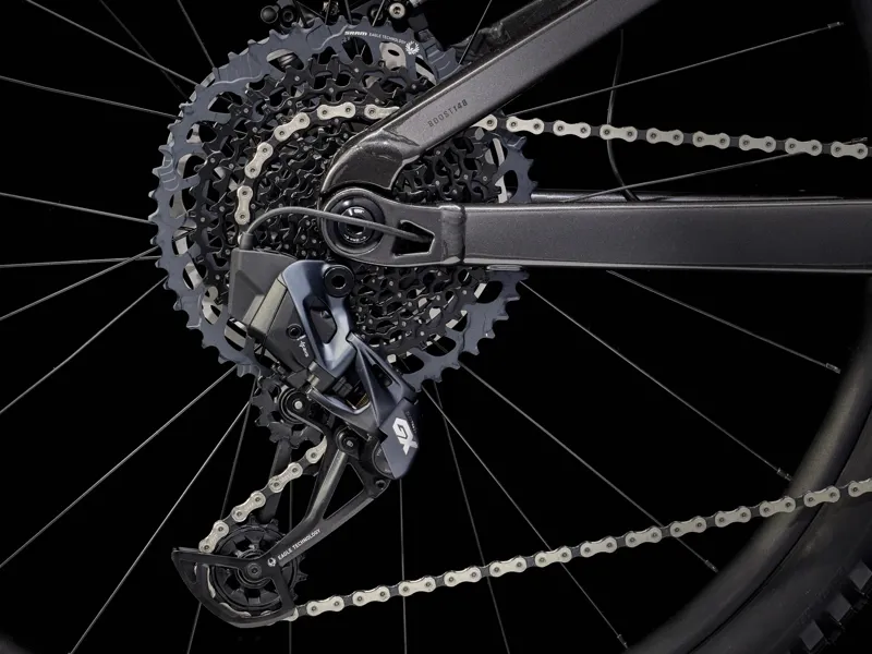 Trek Rail 9 Gen 3 GX AXS 625Wh E-Mountain Bike in Black-9