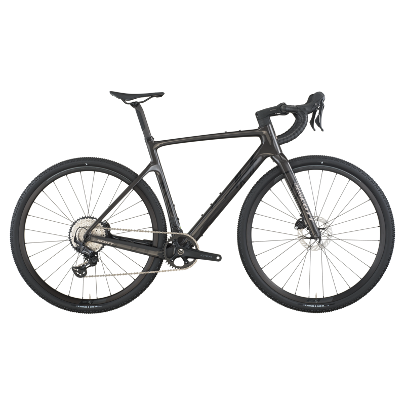 Scott Addict Gravel 30 Bike in Carbon Black