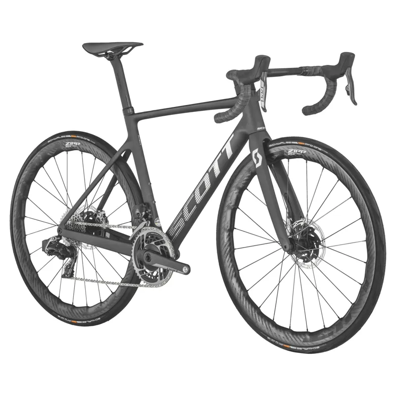 Scott Addict RC Ultimate Road Bike in Black-1