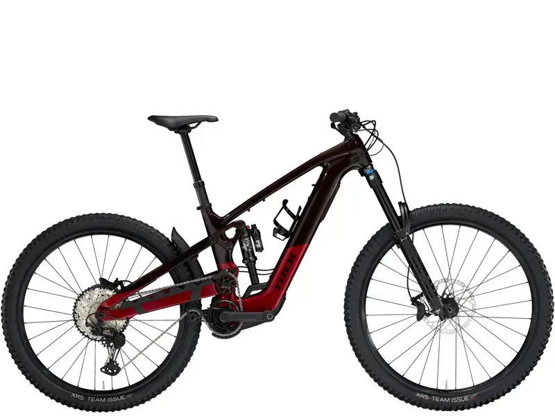 Trek Slash+ 9.7 580Wh Electric Mountain Bike in Red Smoke