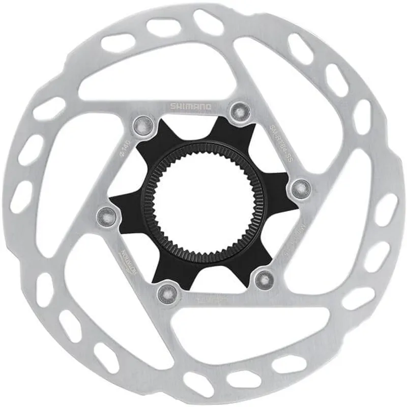 Shimano SMRT64 Internal CL 160/140mm Rotor in Silver/Black