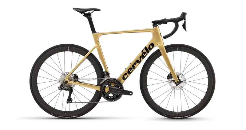 Cervelo Soloist Ultegra Di2 Road Bike in Gold Dust