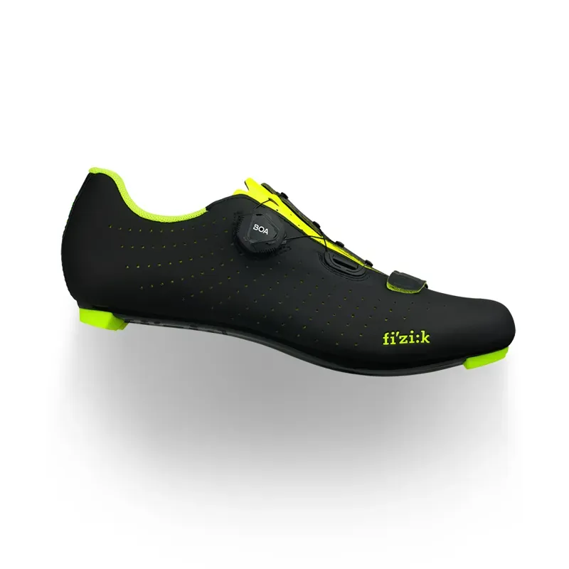 Fizik R5 Tempo Overcurve Road Shoe in Yellow