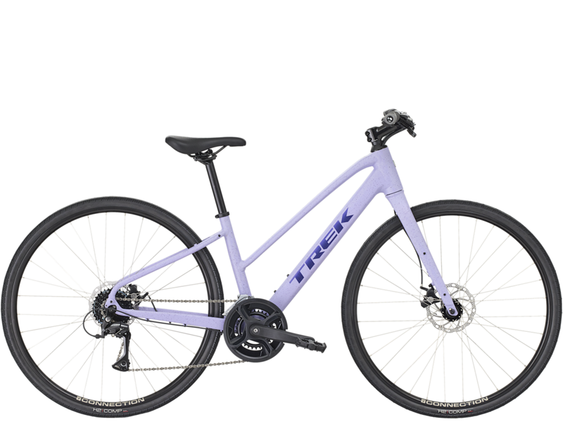 Trek FX 1 Midstep Gen 4 Hybrid Bike in Lavender Haze