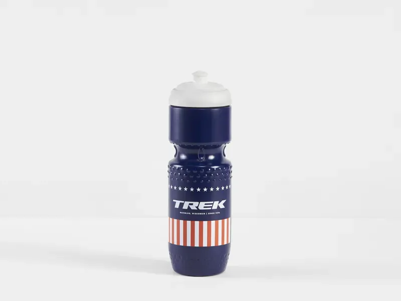 Bontrager Stars and Stripes Trek 24 Oz Bottle in Blue