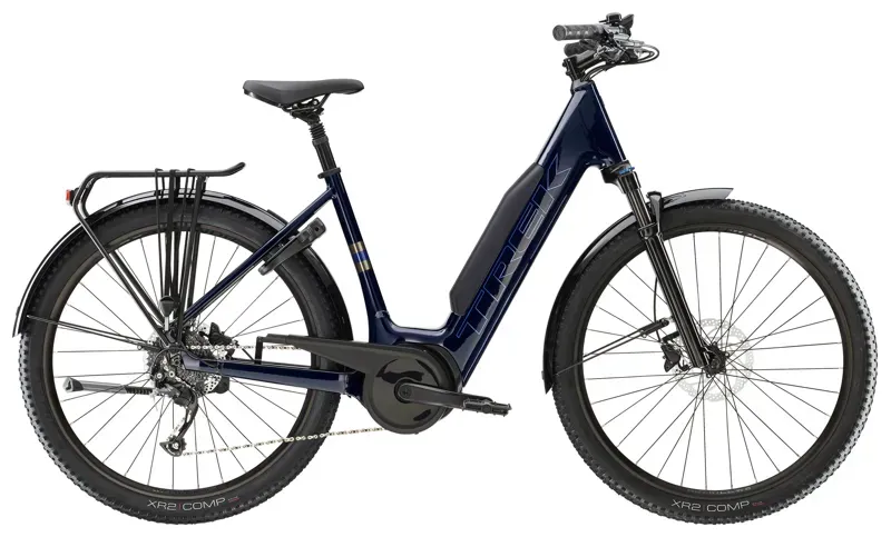 Trek Verve+ 4 Lowstep In Dark Blue-1