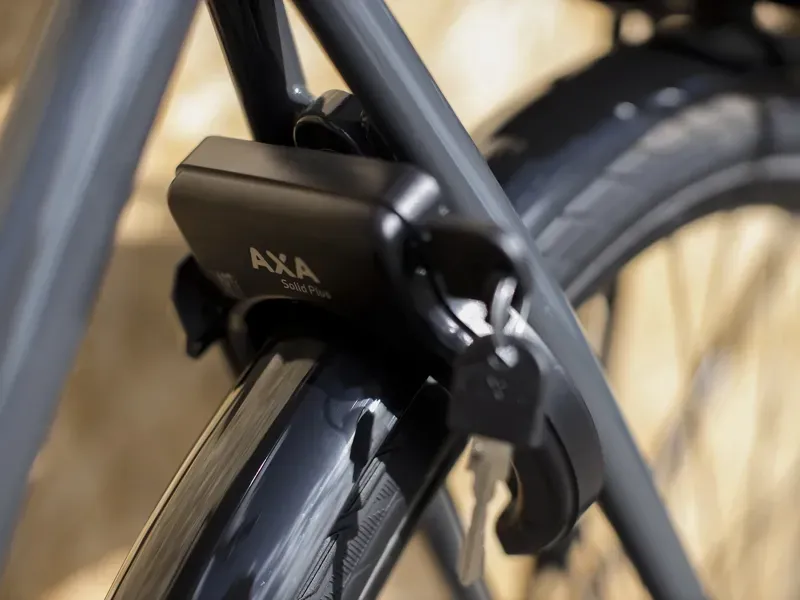 Trek Verve+ 1 400Wh Electric Hybrid Bike in Grey-2