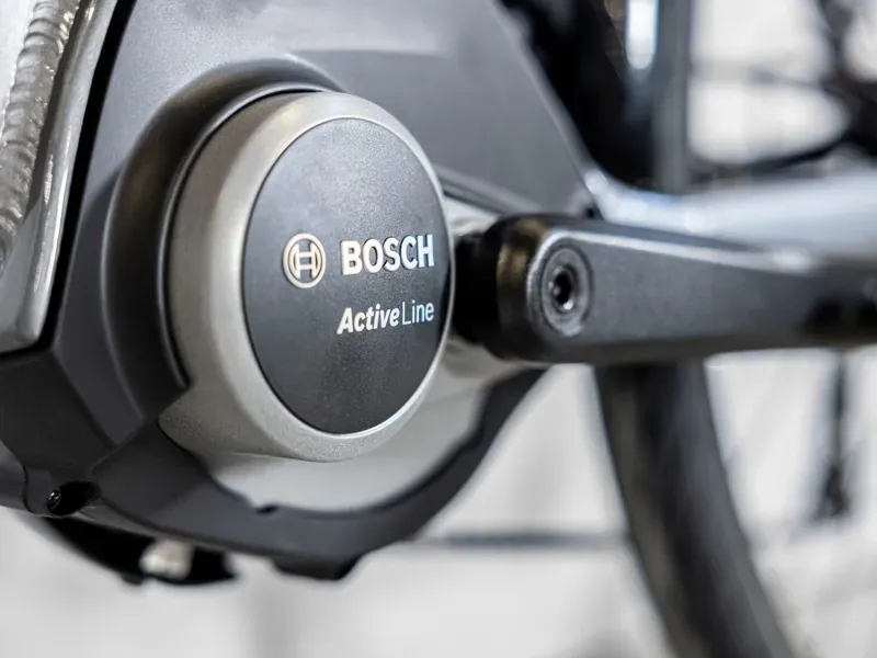 Trek Verve+ 1 Lowstep 500wh Electric Hybrid Bike in Galactic Grey-1